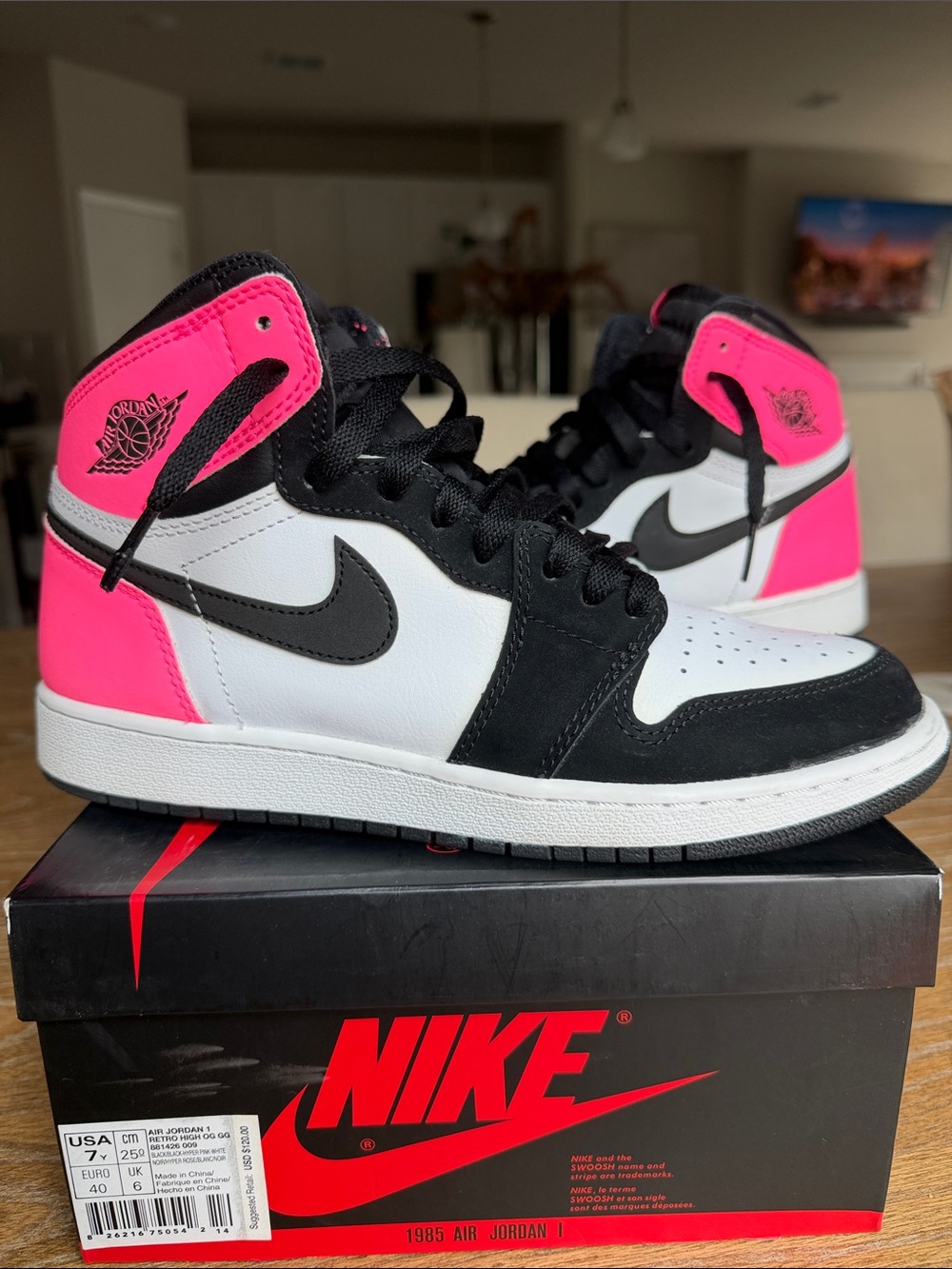 Nike Air Jordan 1 Retro High OG GG “Valentine’s Day” 2017